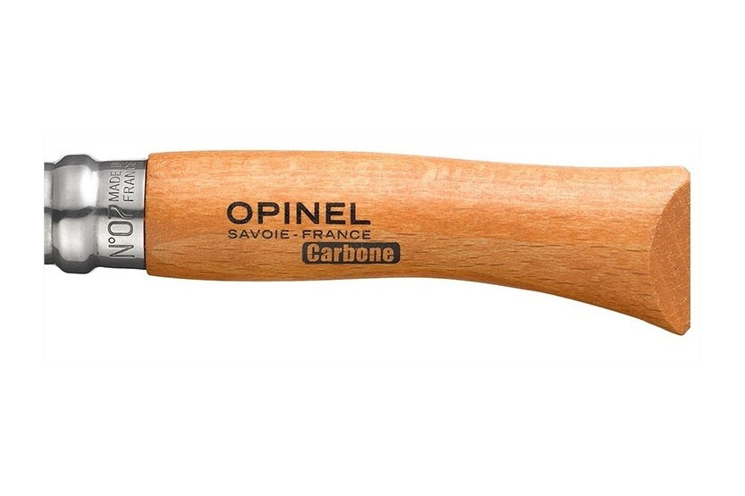 Opinel carbone n°07 with rotating ferrule - Kokoontaitettava veitsi - Taittoveitsi