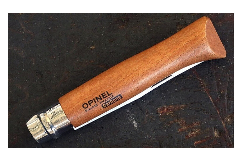 Opinel carbon n°10 mes op KnifeLeader