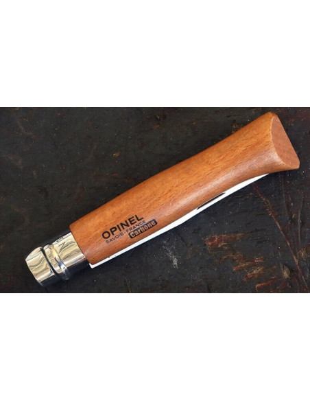 Opinel carbon n°10 kniv på KnifeLeader