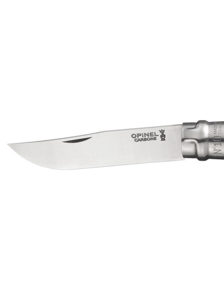 Opinel carbon n°10 kniv på KnifeLeader