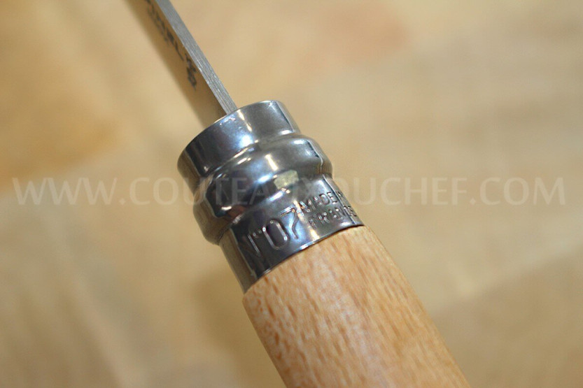 Faca Opinel n.º 7 com cabo de madeira ideal para campismo, caminhadas, etc. à venda em KnifeLeader.eu