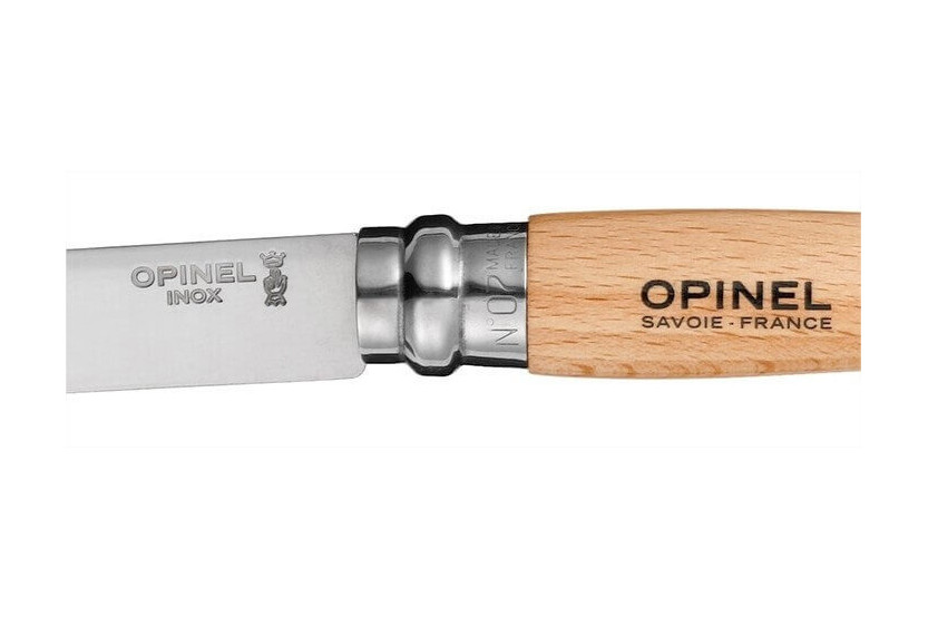 Opinel-Messer Nr. 7 Holzgriff ideal Camping Wandern etc. auf KnifeLeader.eu kaufen
