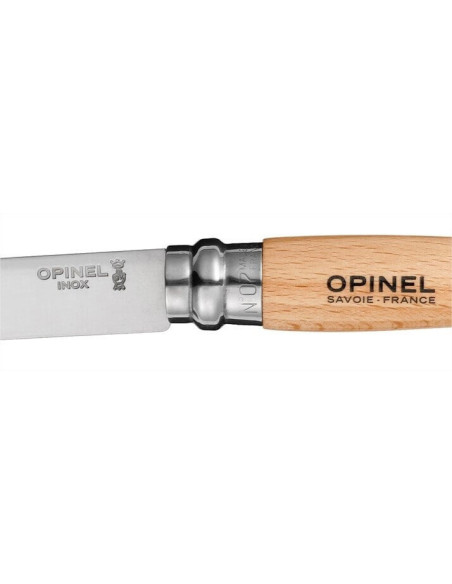 Couteau opinel traditionnel n°7 lame 8cm virole tournante