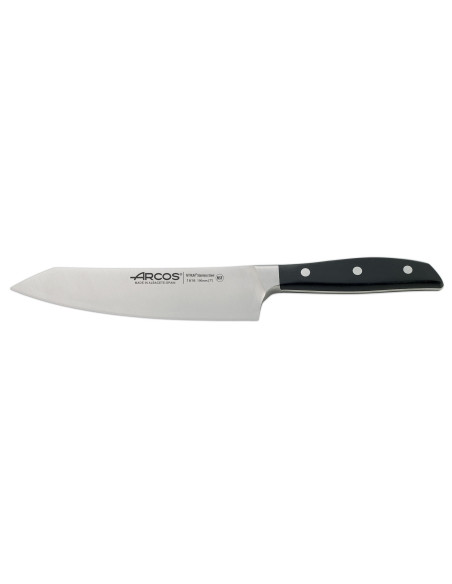 Couteau Rocking Santoku Arcos Manhattan 19cm tranchant extrême