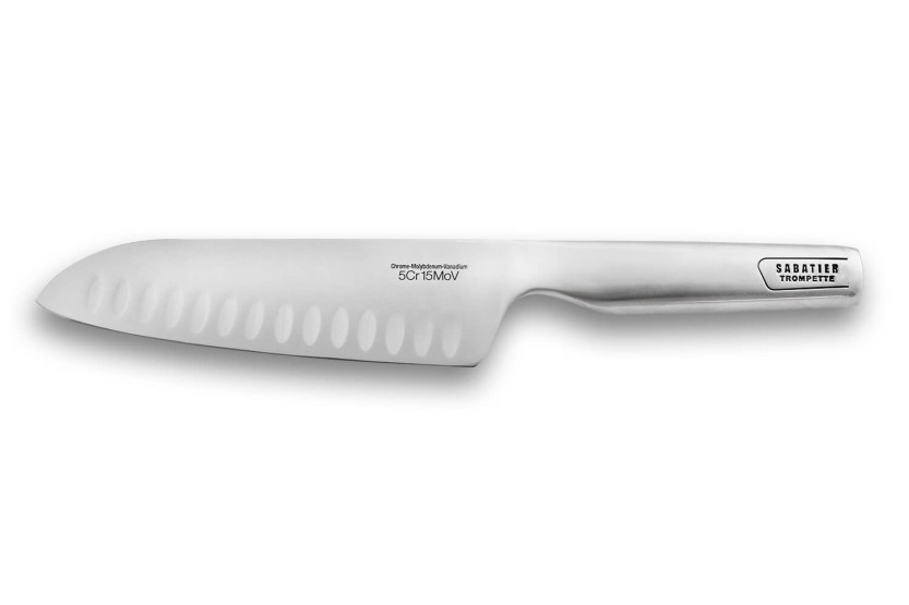 Sabatier Trompette Santoku-Messer Ganz aus Edelstahl 17cm