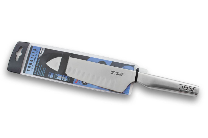 Sabatier Trompette Santoku-Messer Ganz aus Edelstahl 17cm