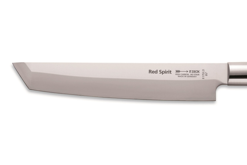 Tanto DICK Red Spirit Viipalointiveitsi ruostumatonta terästä 21cm punainen kahva