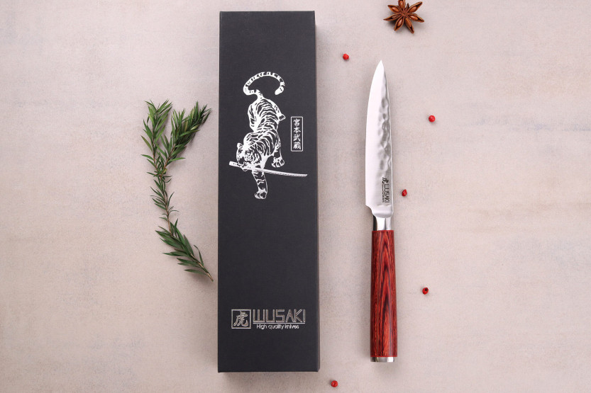 Universalkniv Wusaki Pakka X50 12cm manche pakkawood
