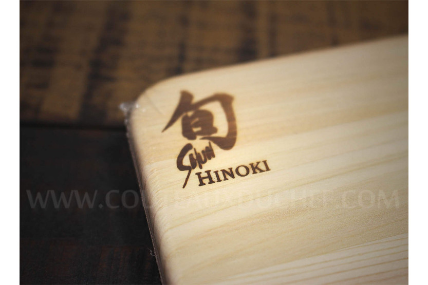 KAI rektangulært skjærebrett i japansk hinoki - 46 x 30,5 cm