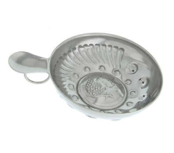 Traditionell vinprovare i rostfritt stål med ring