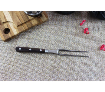 Garfo para carne forjado Victorinox Grand Maître Rosewood 15cm cabo em pau-rosa 2