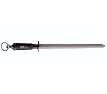 Wetzstahl Dick Dickoron Titan Ovaler Docht 30cm Feinkörnig