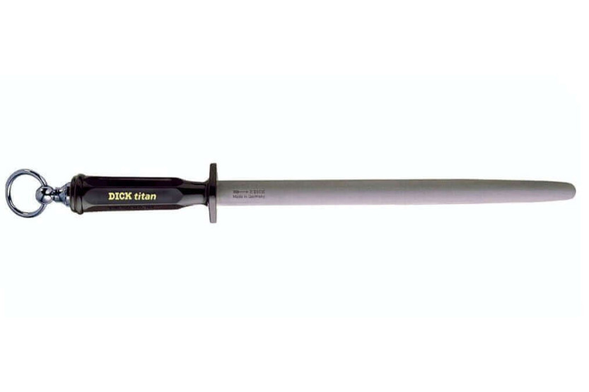 Dick Dickoron Titan aanzetstaal 30cm ovaal bit fijne korrel