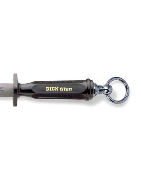 Dick Dick oron Titan Strygestål 30 cm oval bit finkornet