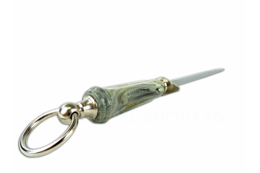 DICK MICRO 30cm fijnkorrelig ovaal aanzetstaal