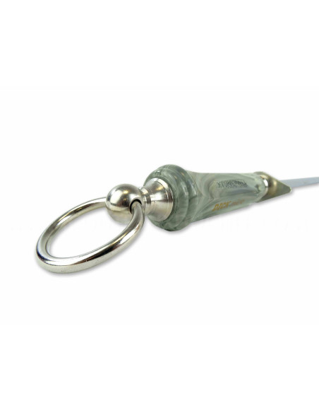 Aço de afiar oval DICK MICRO 30cm grão fino
