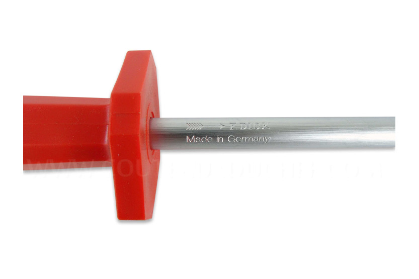 DICK pro 25 cm rund Slipestål med fine korn
