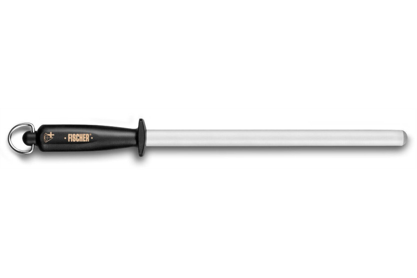 Teroituspuikko Teurastajan soikea  "diamond plus" kova kromi 27cm FISCHER