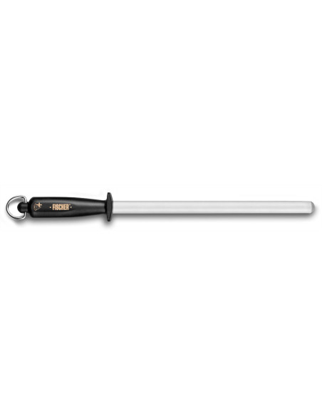 Acciaino ovalemacellaio "diamond plus" cromo duro 27cm FISCHER