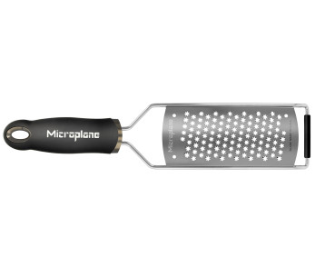 Grattugia a stella Microplane Gourmet con impugnatura nera