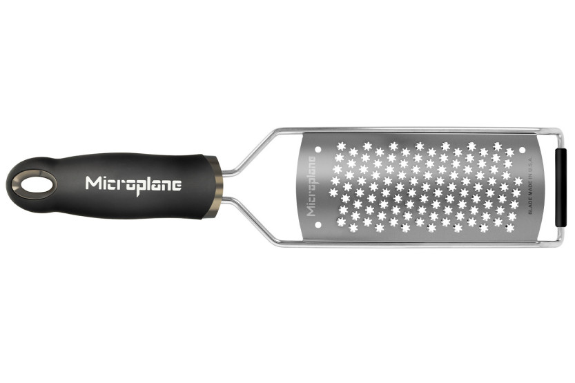 Microplane Gourmet ster  keukenrasp zwart handvat