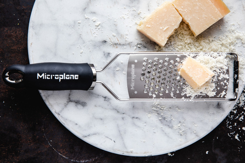 Microplane Gourmet ster  keukenrasp zwart handvat