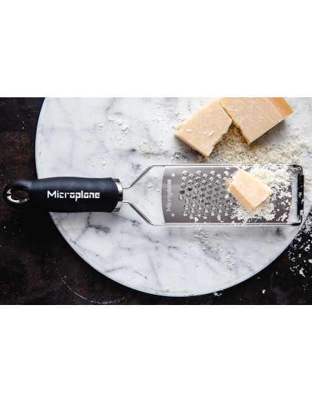 Microplane Gourmet ster  keukenrasp zwart handvat