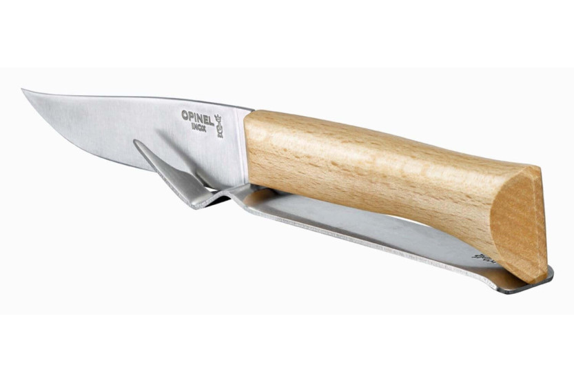 Conjunto de 2 peças para queijo Opinel com garfo e faca em aço inoxidável