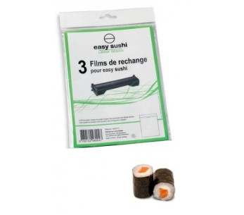 Film x 3 til Easy Sushi sushimaskiner - Kjøkkenutstyr