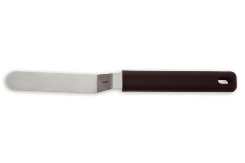 Arcos schuine spatel roestvrij staal 9x2cm - ARCOS keukengerei