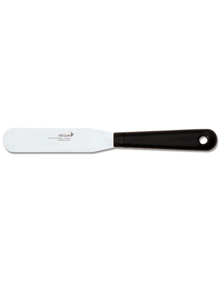Gebakspatel 12cm Deglon zwart Polypro handvat