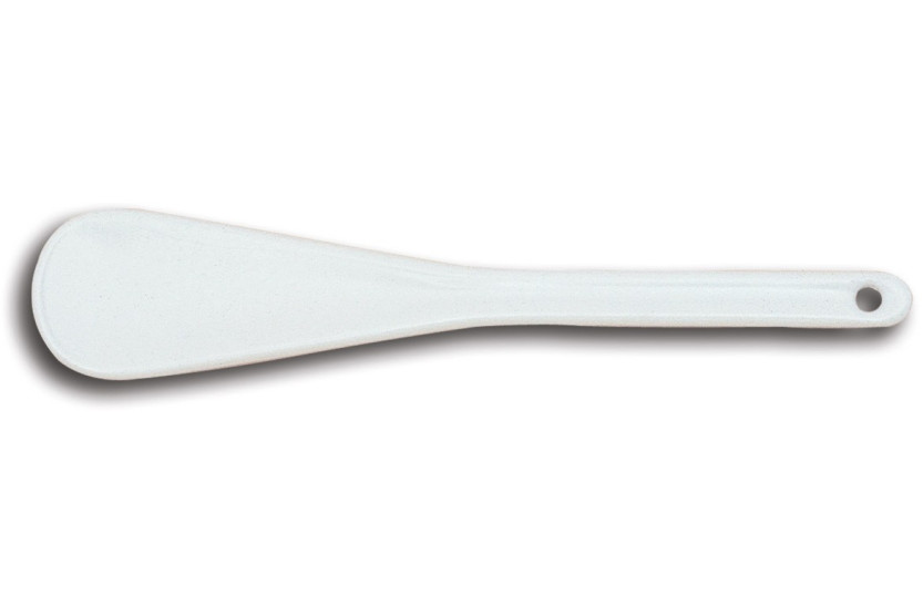 Espátula de cocina de plástico blanco 30cm Bargoin