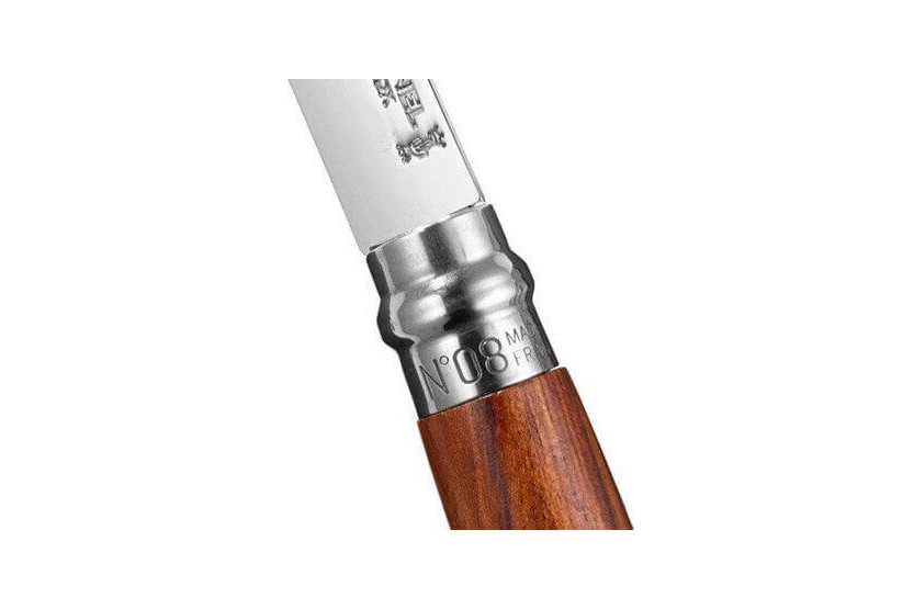 Opinel luksus nummer 8 med Bubinga-håndtag