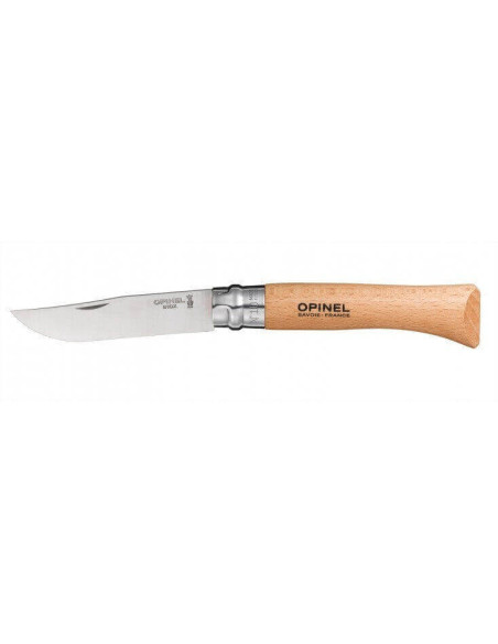 Opinel n°10 fickkniv 10cm blad bokhandtag