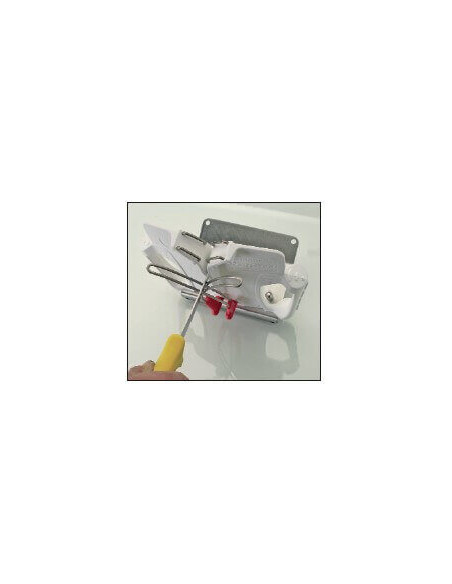Afilador de cuchillos FISCHER Redsteel Diamond con husillos cruzados