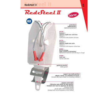 Aiguiseur Redsteel 2 à broches croisées FISCHER 2