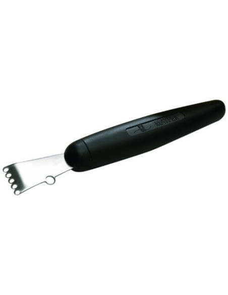 Canneleur zesteur professionnel Matfer acier inox 15cm manche PP