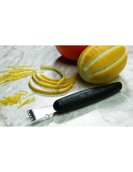 Canneleur zesteur professionnel Matfer acier inox 15cm manche PP