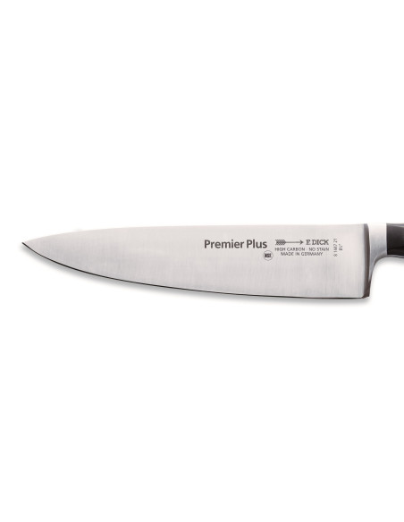 Knivsett med 2 Dick Premier Plus profesjonelle smidde kokkekniver og parerkniver