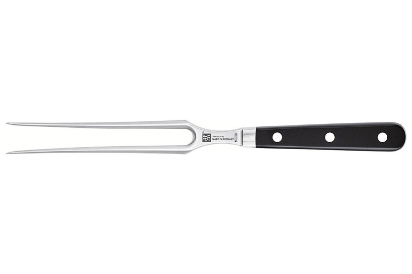 Conjunto de trinchar forjado Zwilling Pro - 1 Garfo para carne + 1 faca de fatiar