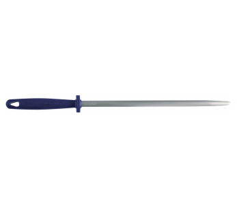 30 cm Fischer ovalt Strygestål, finkornet