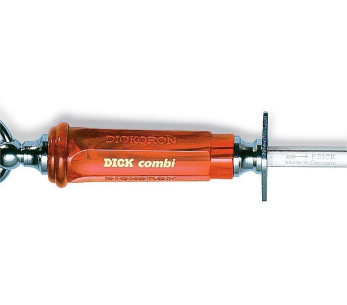 Teroituspuikko DICK COMBI Nelikulmainen  30cm Kiillotus 2