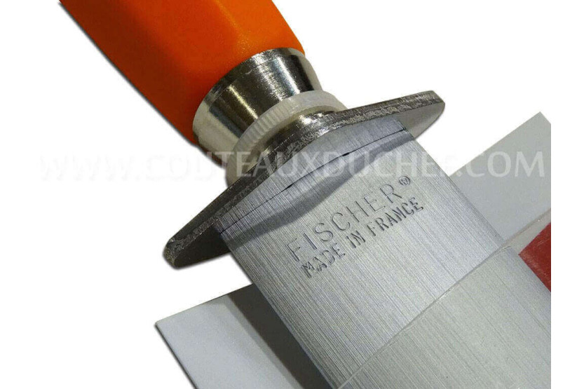 Professioneller Wetzstahl FISCHER extra breiter Docht 28cm extra feine Körnung