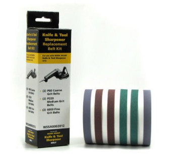 Kit de correas de recambio para Afilador eléctrico de cuchillos Worksharp