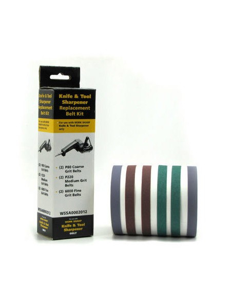 Kit de correas de recambio para Afilador eléctrico de cuchillos Worksharp