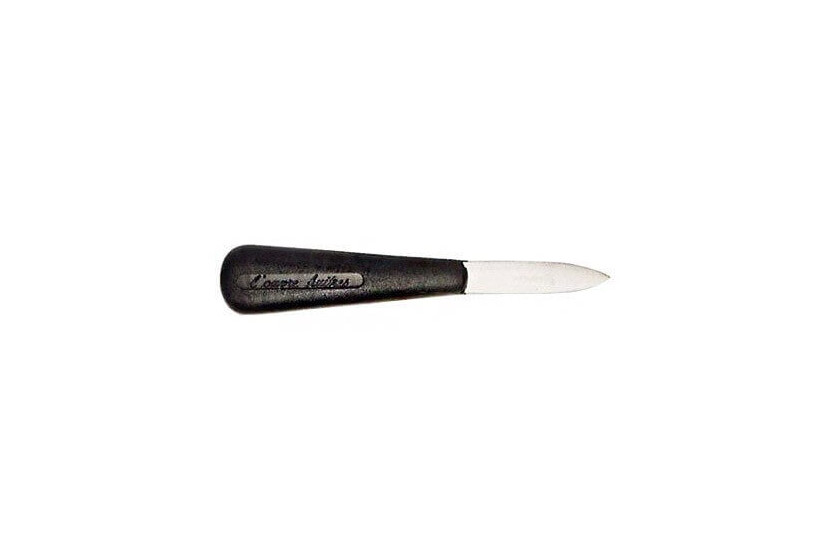 Lancette à huitres ultra-fonctionnelle mance ABS noir