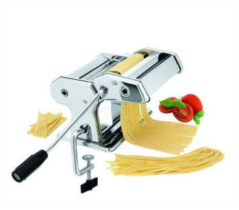 Máquina de massa manual em aço inoxidável com 9 posições - Processamento de massa