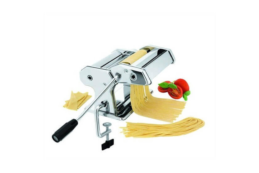Máquina para pasta manual ergonómica de acero inoxidable - 9 posiciones