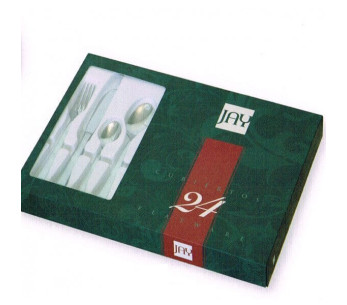 Bestickset JAY 24 dukning Ebano sortiment 2