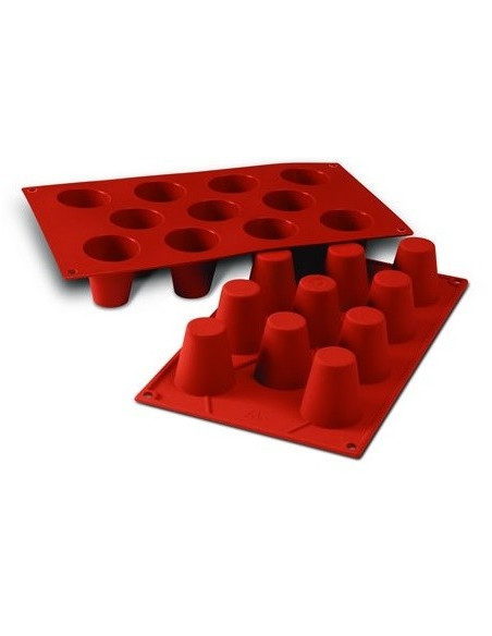 Silikonform für 11 Babas 4.5cm